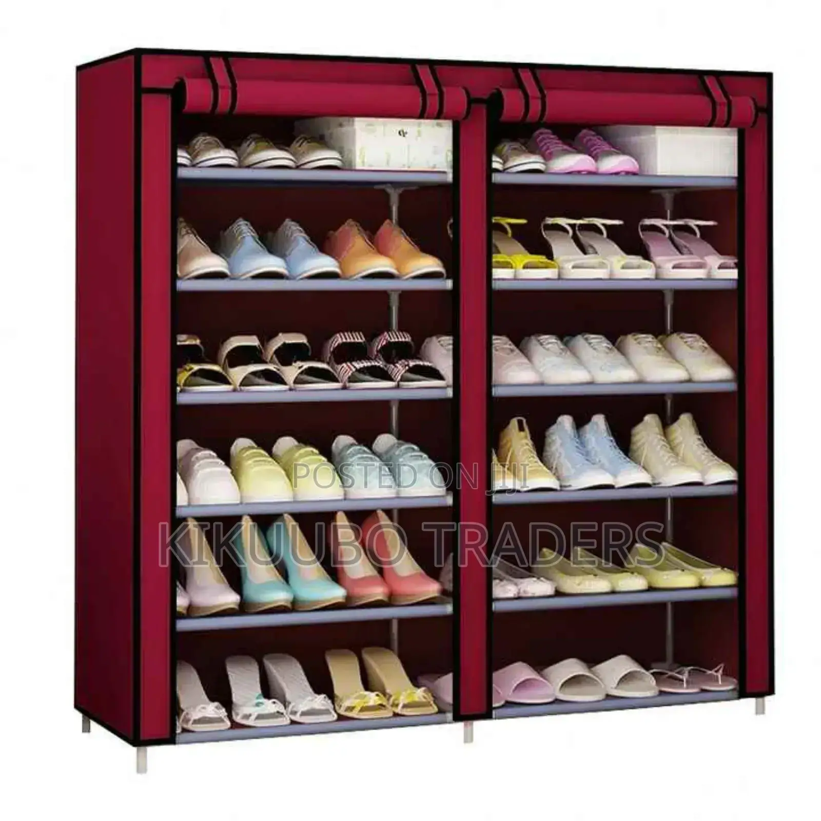 Double Face Dust Proof Shoe Storage Rack