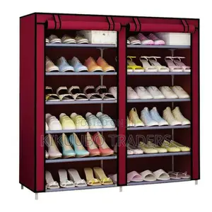 Double Face Dust Proof Shoe Storage Rack