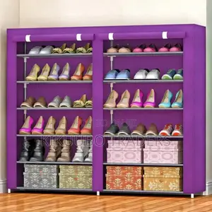 Double Door Shoe Rack / Dust Proof Shoe Rack