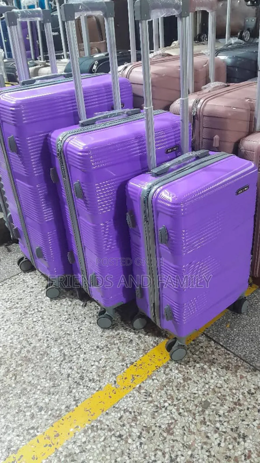 Executive Plastic Suit Case Bag Small Size