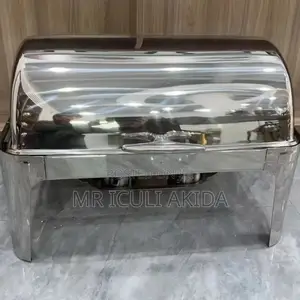 9L Commercial Steel Top Lid Banquet Chafing Dish Food Warmer