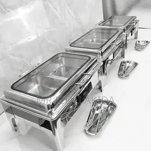 High Grade Stainless Steel Buffer Chafing Dish Food Warmer