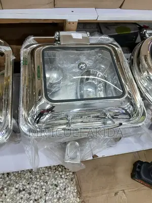 8L Steel Hydraulic Buffet Stove Chafing Dish Food Warmer