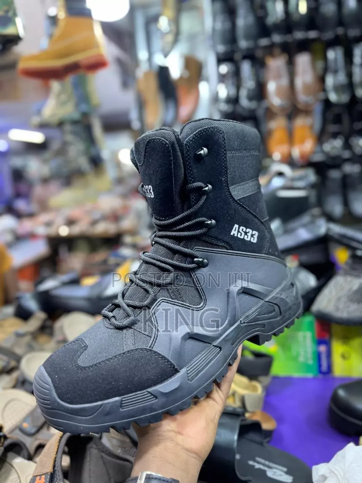 Bold High Tech Combat Boots