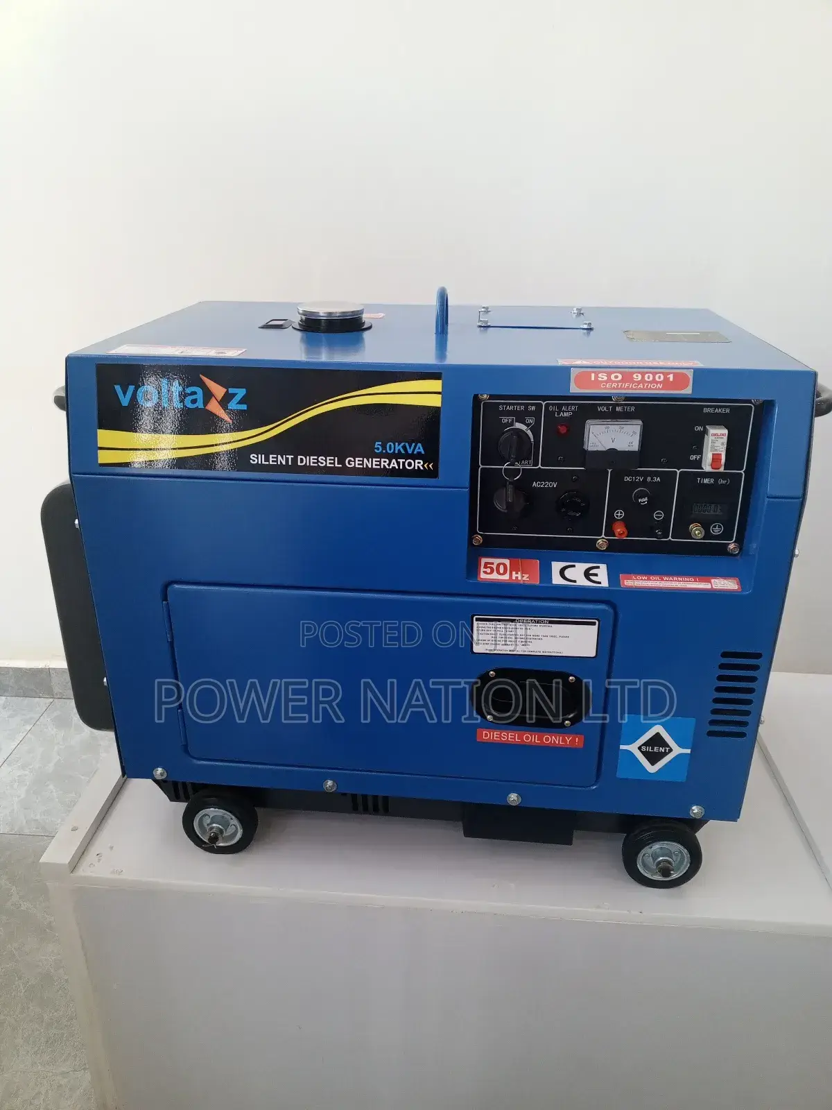 5kw Voltaz Brand Silent Diesel Generator