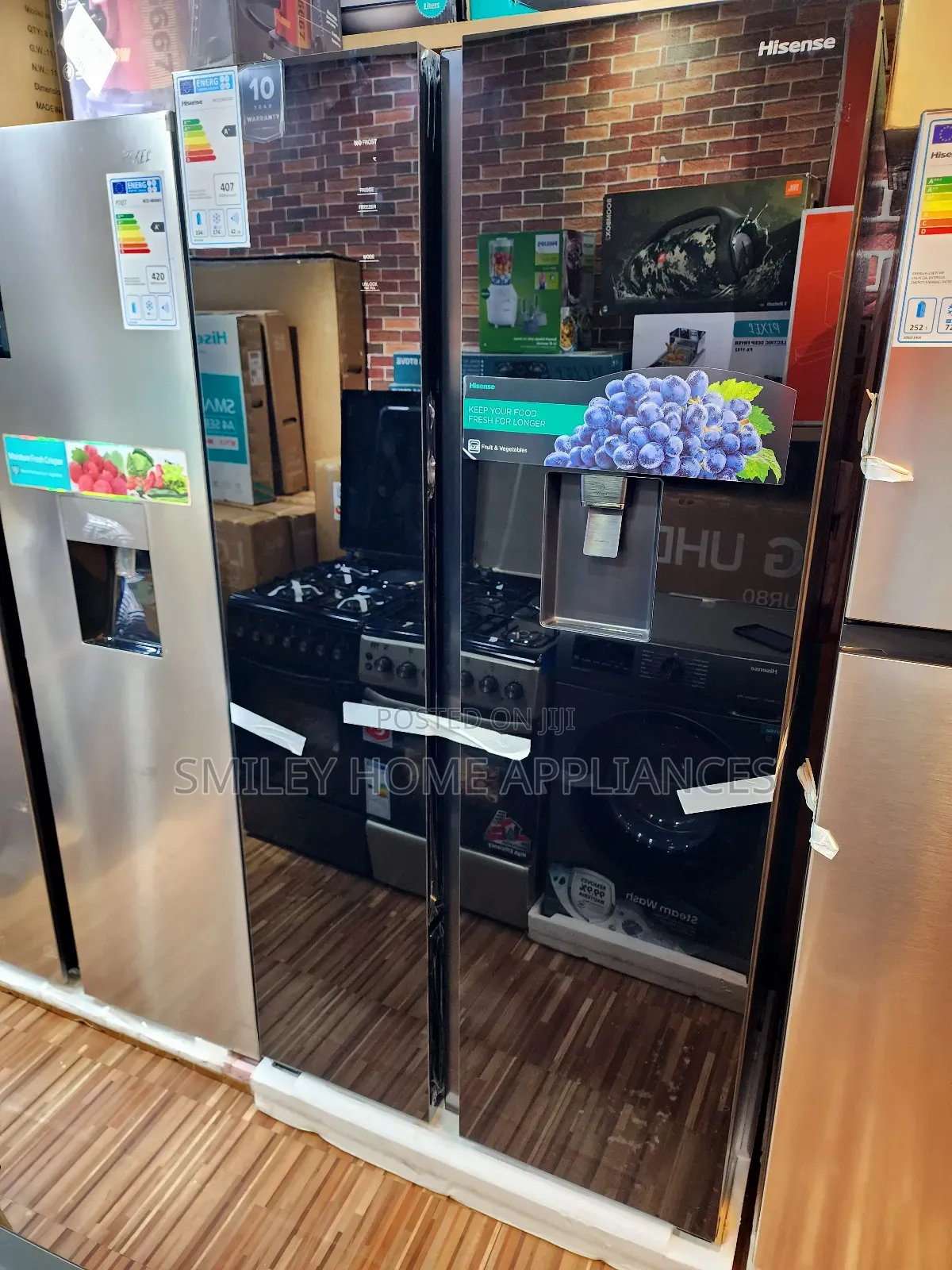 670ltrs Hisense Refrigerator Side by Side High End