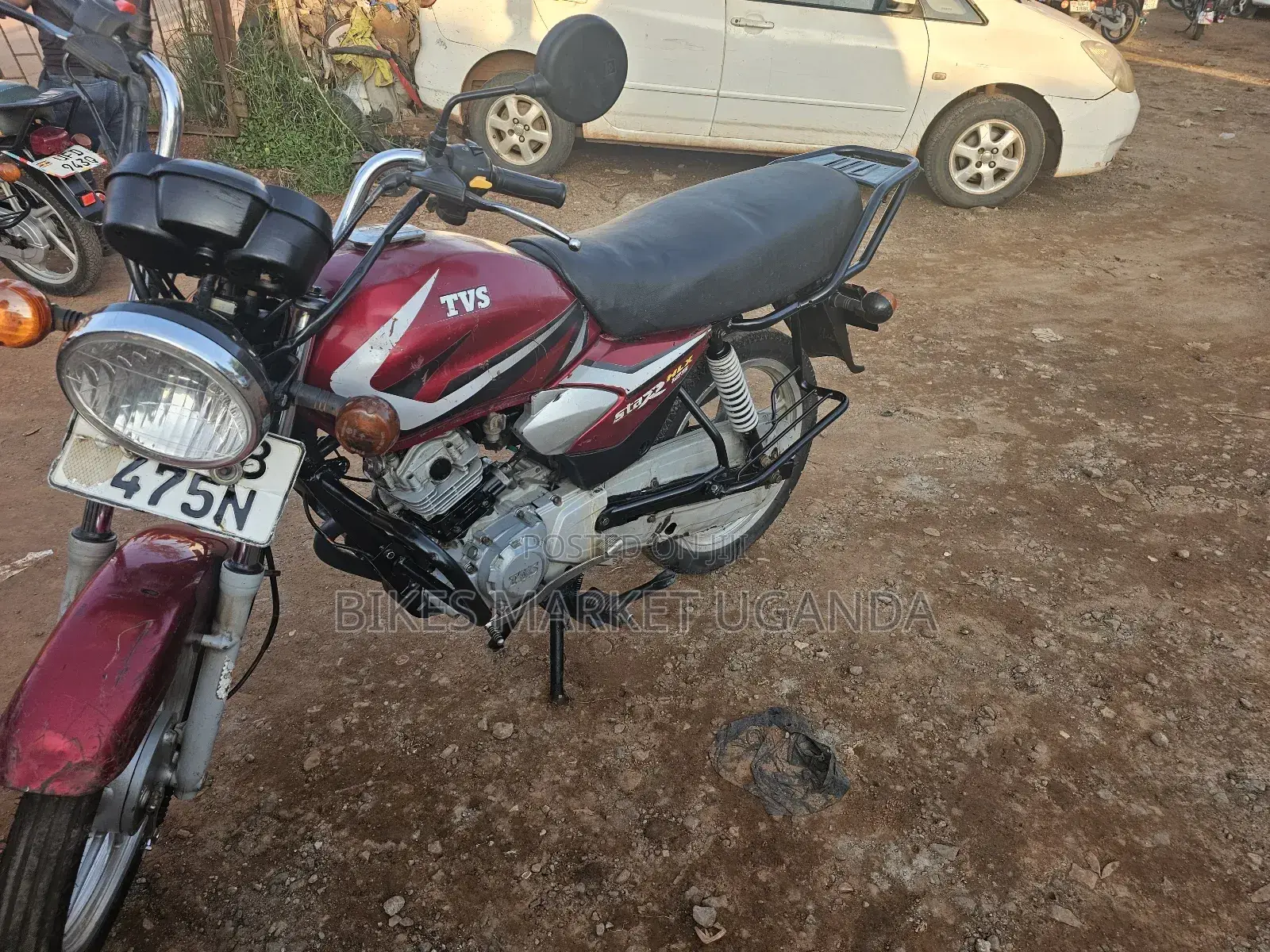 TVS HLX 125 2019 Red