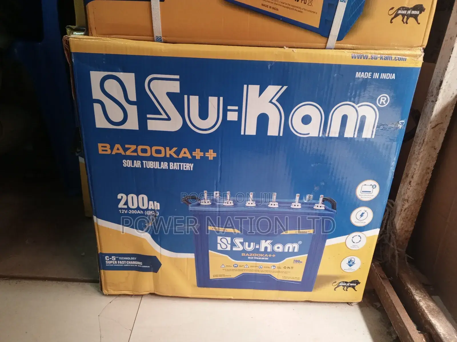 200ah Sukam Tubular Battery