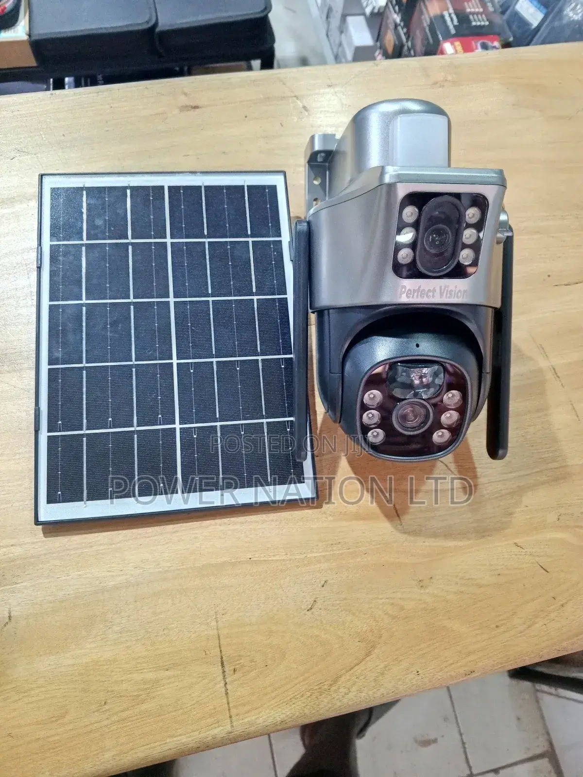 Surveillance Rotating Solar Camera