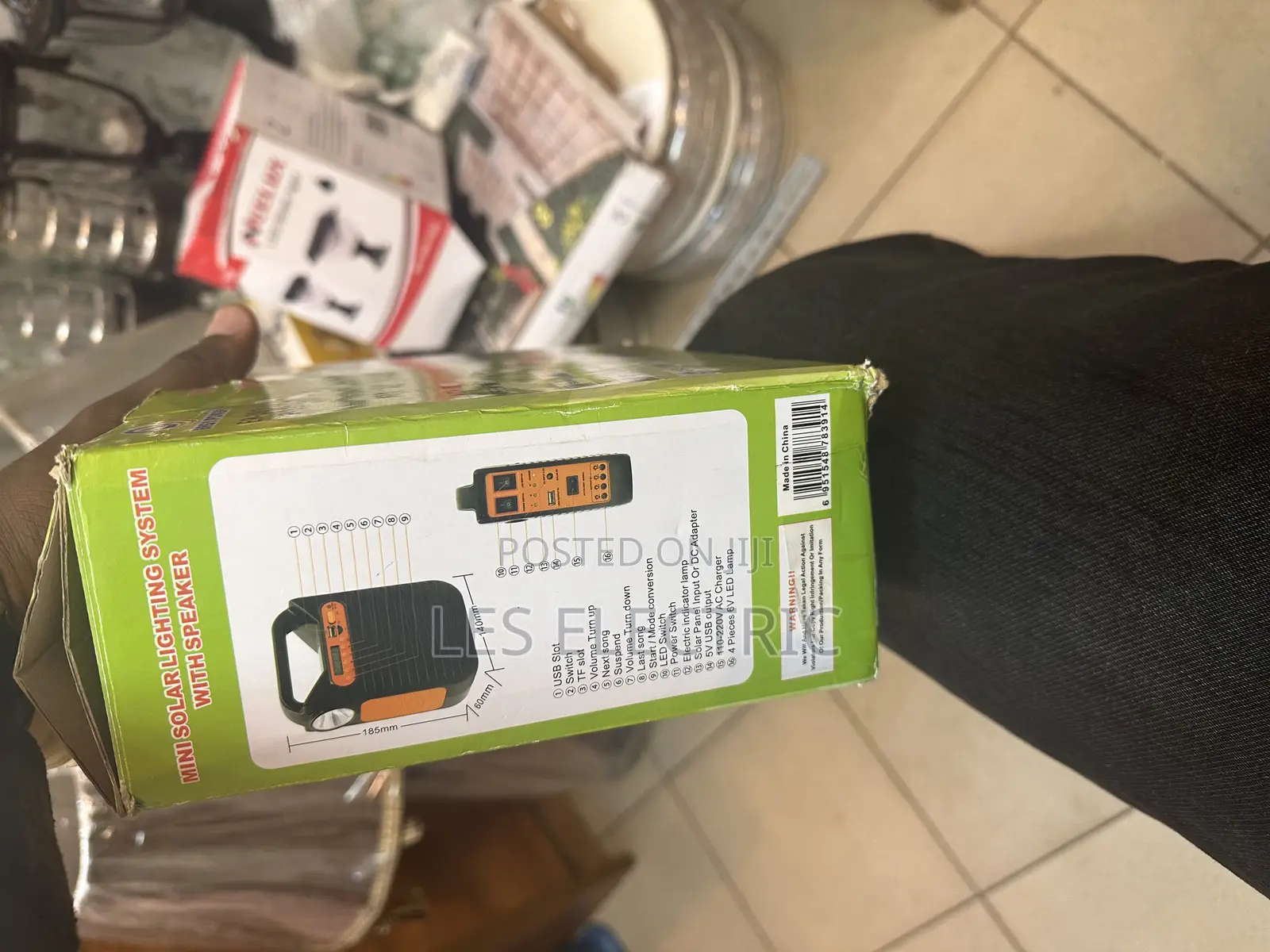 Solar Kit With Radio