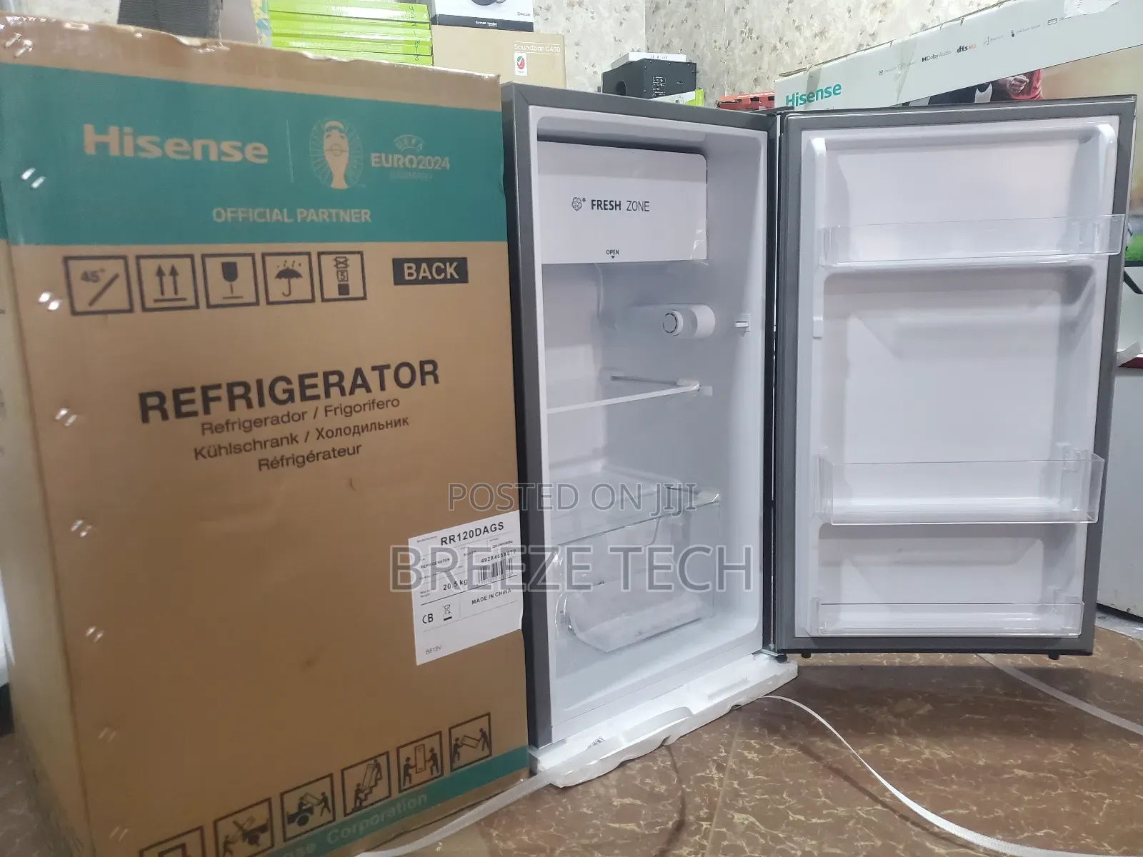 120"Ltrs Hisense Refrigerator