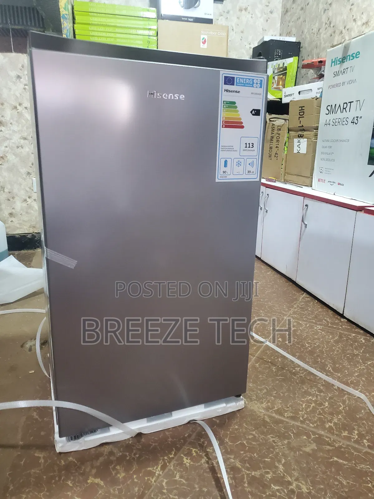 120"Ltrs Hisense Refrigerator
