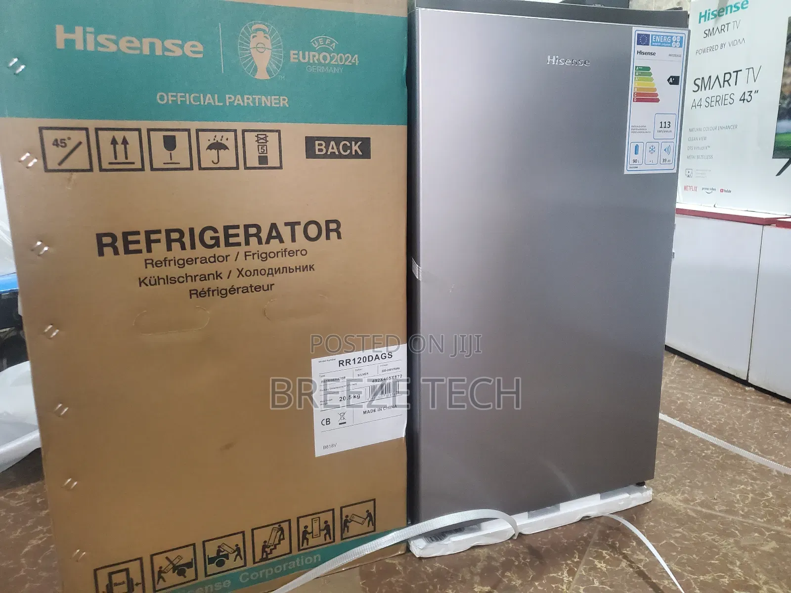 120"Ltrs Hisense Refrigerator