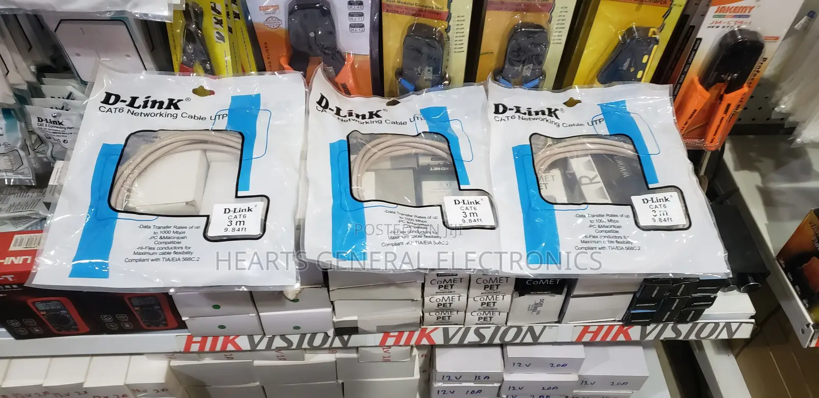 D-Link Cat6 Patch Cord 3m