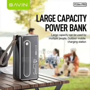Hoco Bavin PC066 Power Bank 50000mah Large Battery Capacity
