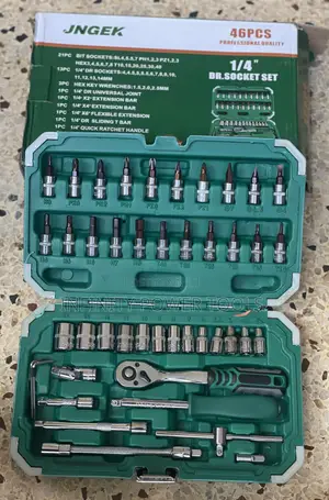 46pcs 1/4” Dr. Socket Set
