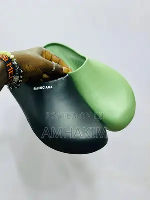 New Classic Men's Balenciaga Crocs in Stock