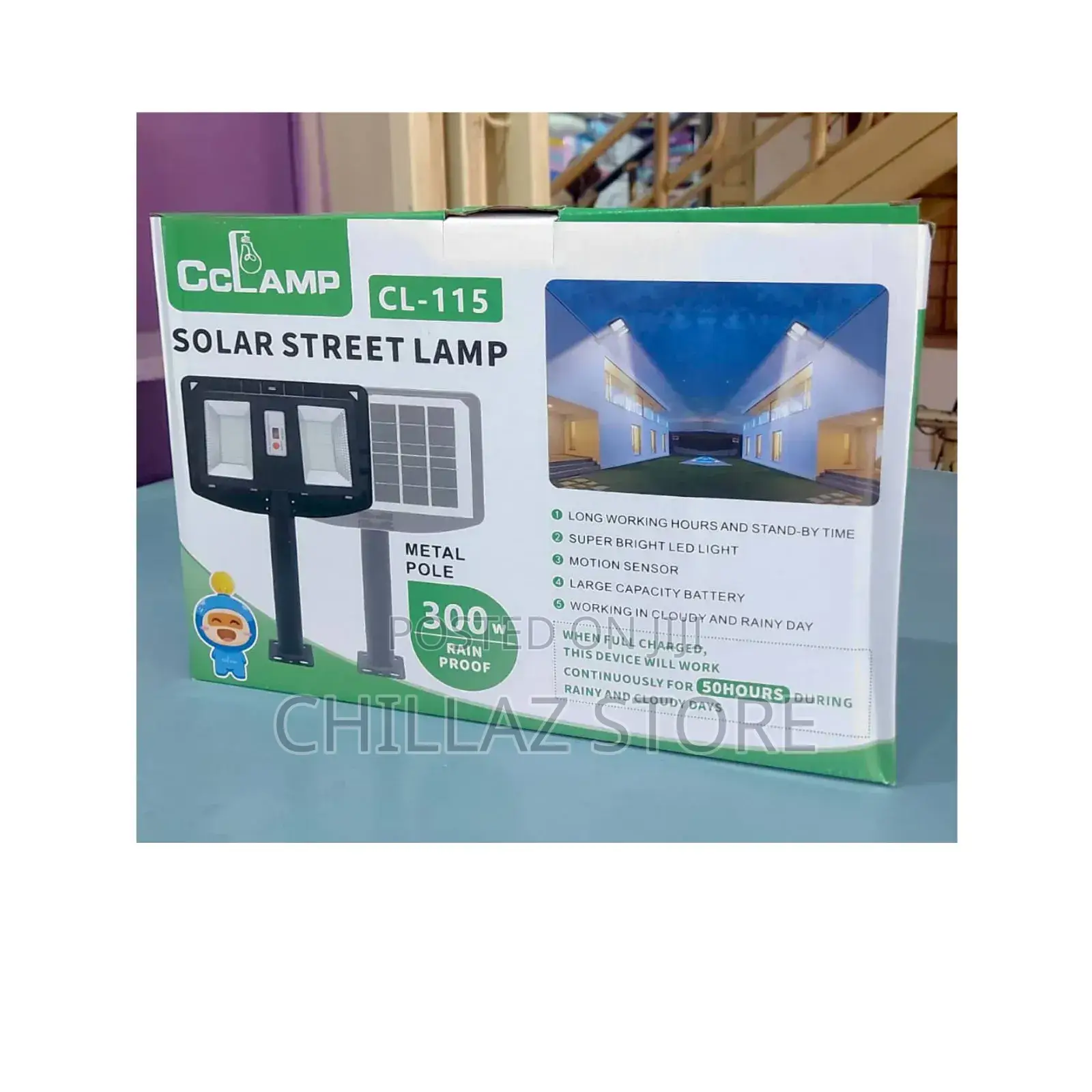 300w Solar Street Lamp.