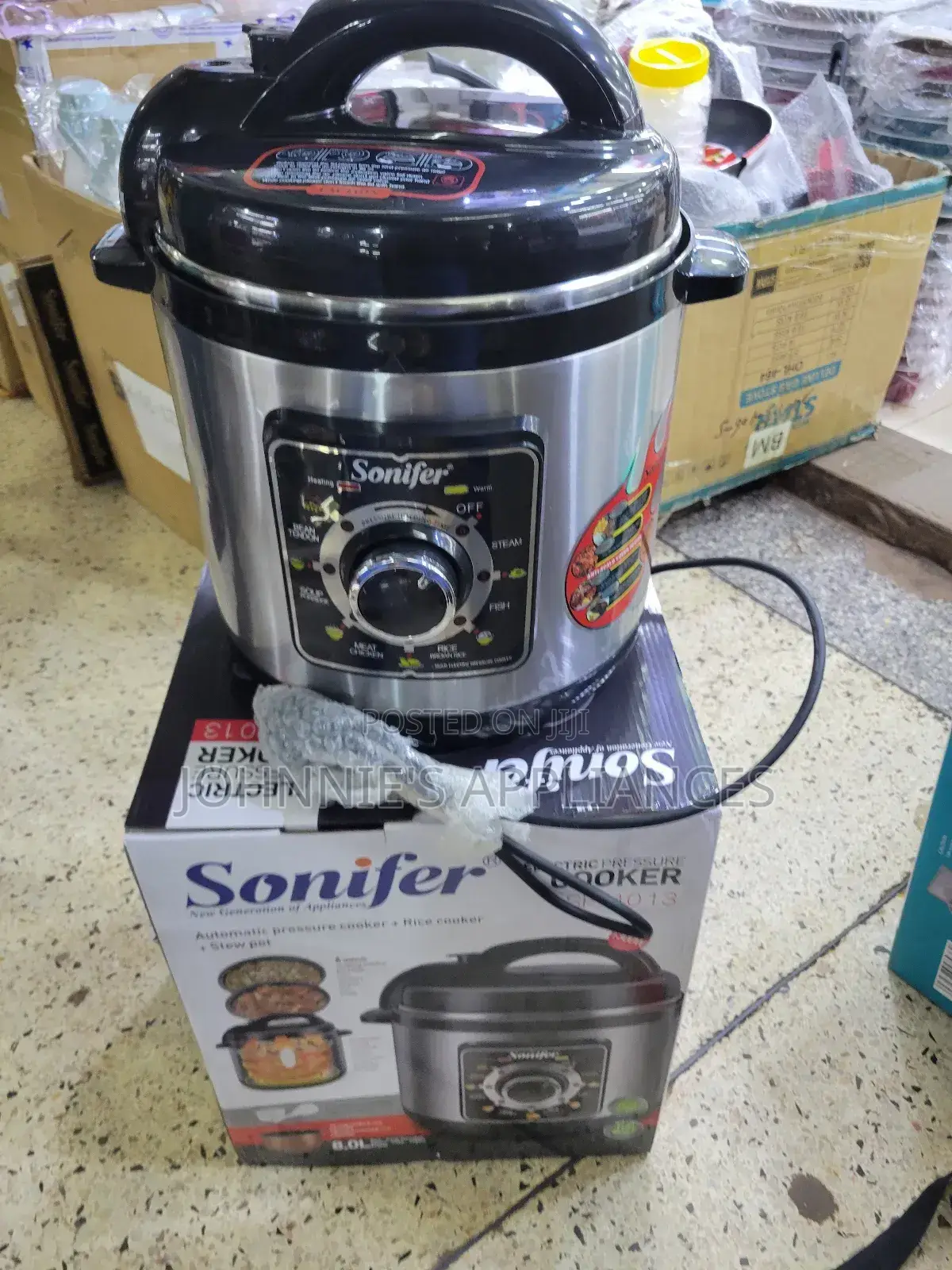 8l Sonifer Electric Pressure Cooker