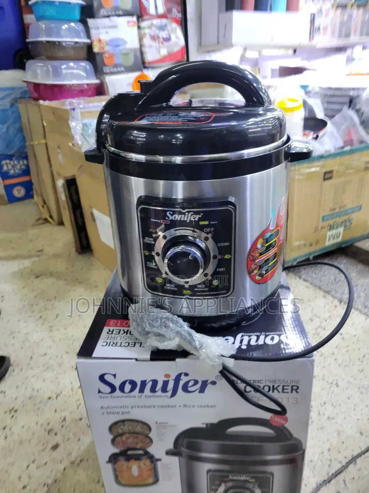 8l Sonifer Electric Pressure Cooker