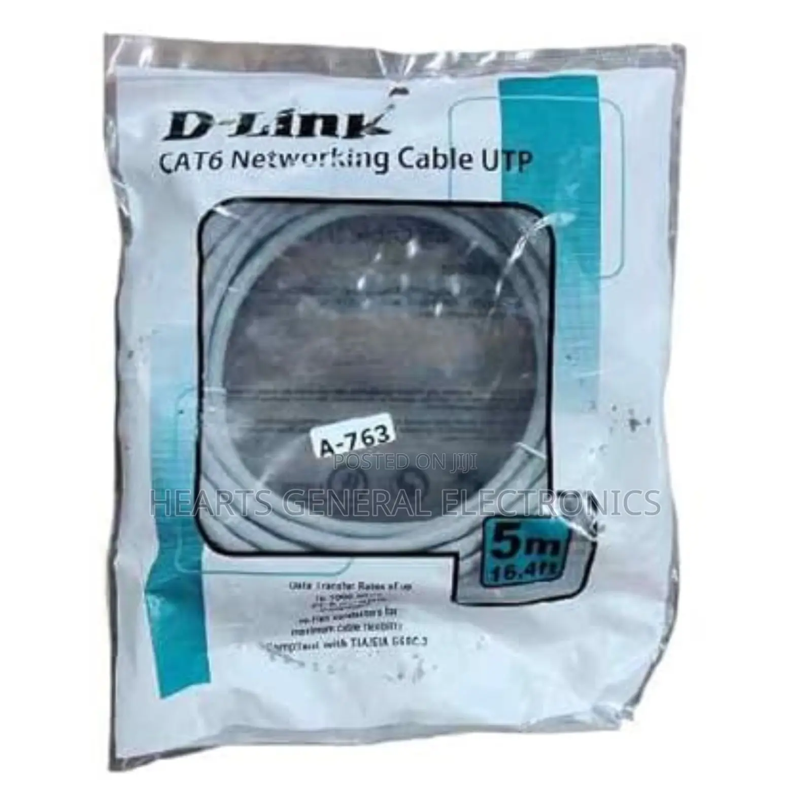 D-Link Cat6 Patch Cord 5m