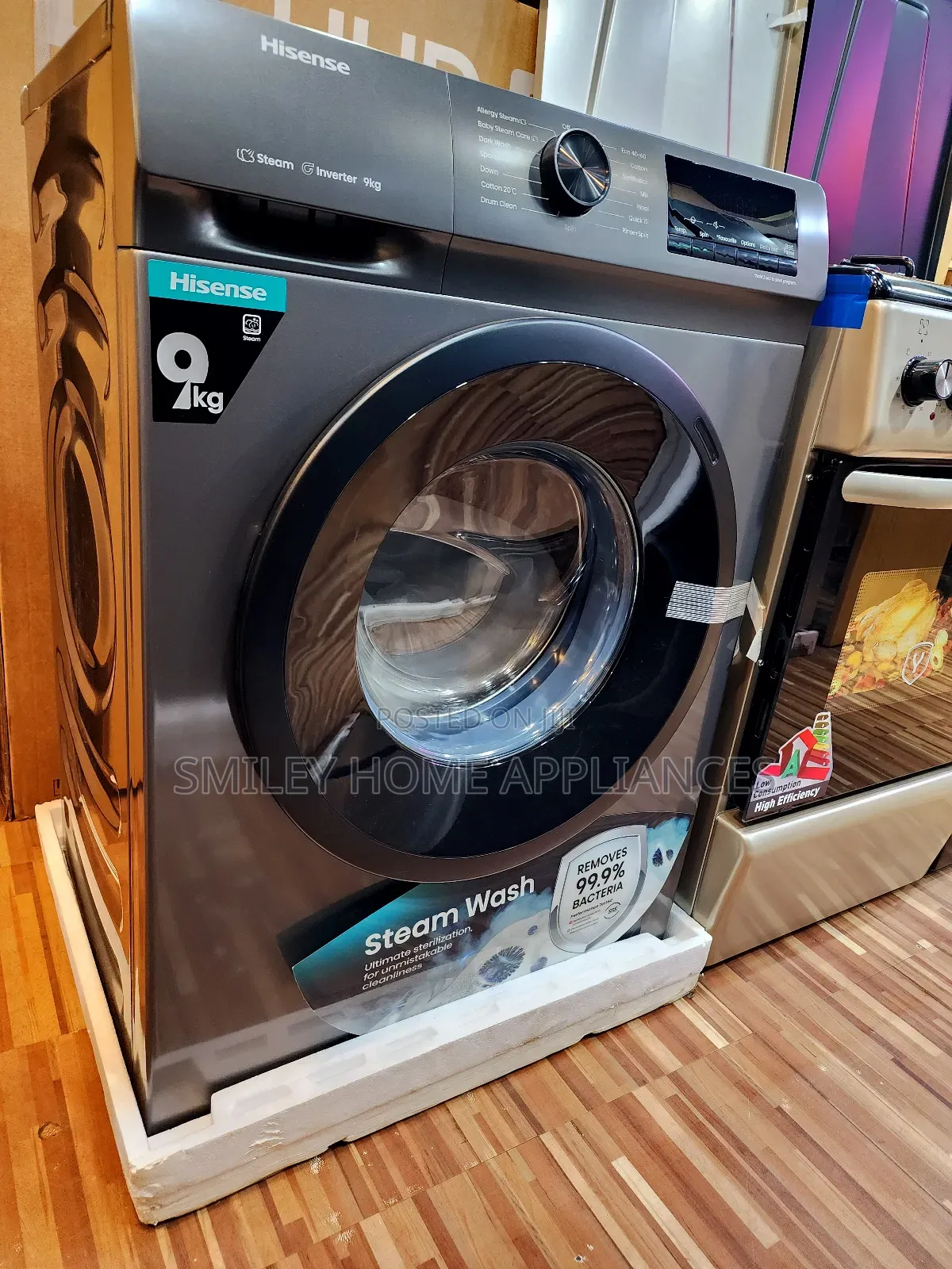 9kgs Hisense Frontloader Washing Machine at Discount