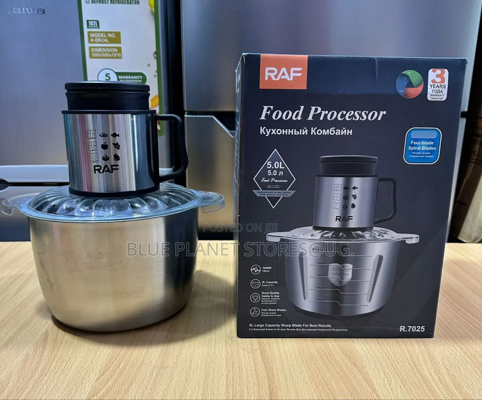 RAF 5.0litres Food Processors \\1000w \\ R.7025