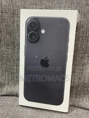 New Apple iPhone 16 128 GB Black