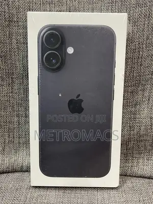 New Apple iPhone 16 128 GB Black