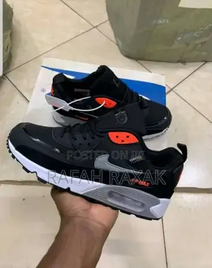 Original Black/White Nike Air Max 90 Casual Sneaker