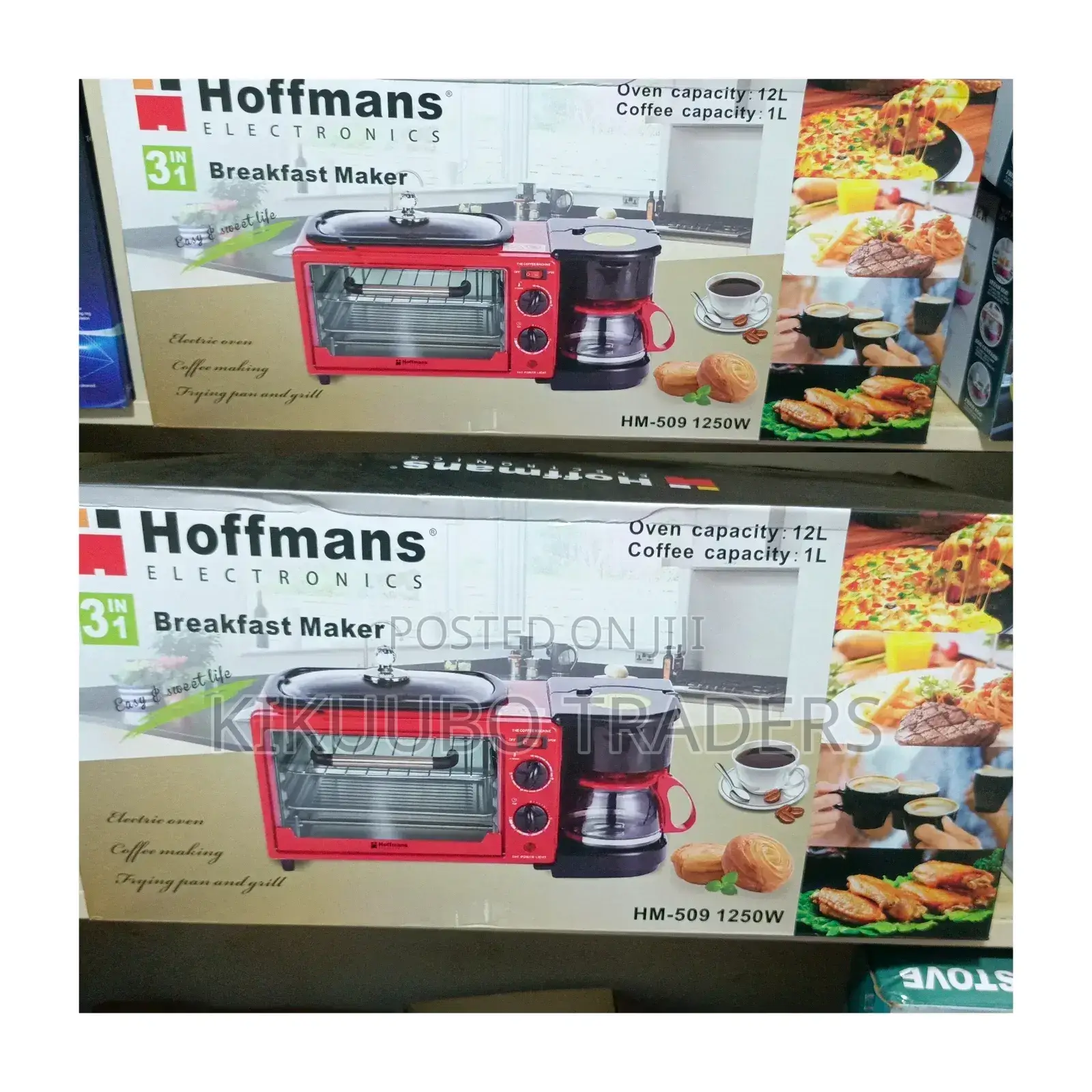 Hoffman 3in1 Breakfast Maker