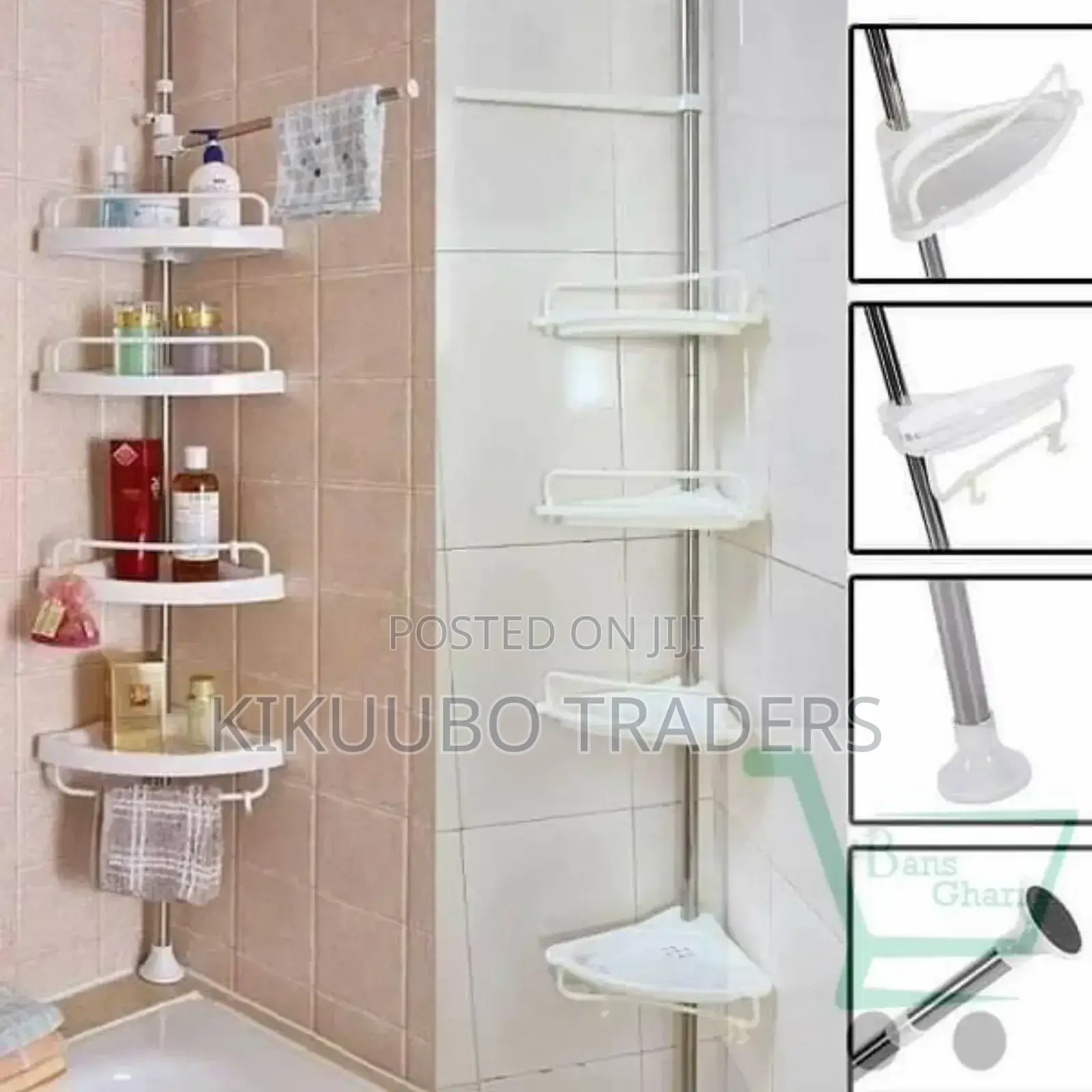 Adjustable Multi Corner Bathroom Corner Shelf