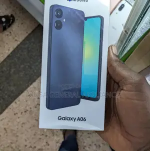 New Samsung Galaxy A06 64 GB Black