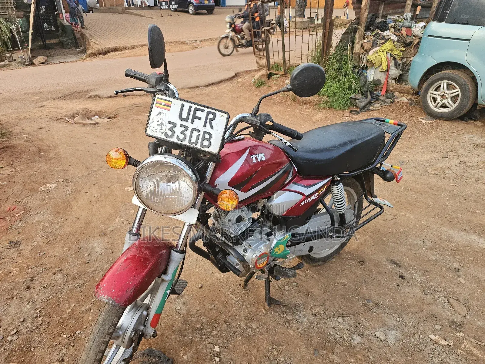 TVS HLX 125 2022 Red