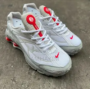 New Nike Shox Ride 2 SP Supreme White Sneakers in Stock