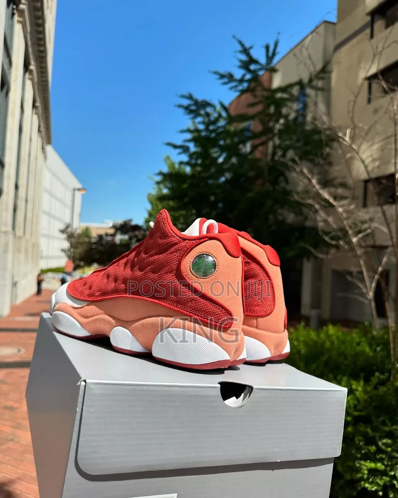 Icon Air Jordan 13 Retro "Dune Red"
