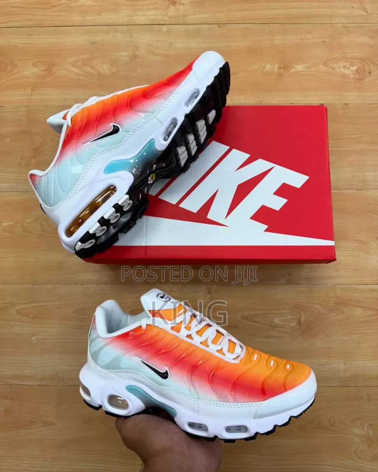Bold Nike Air Max Plus Tropical Sunset