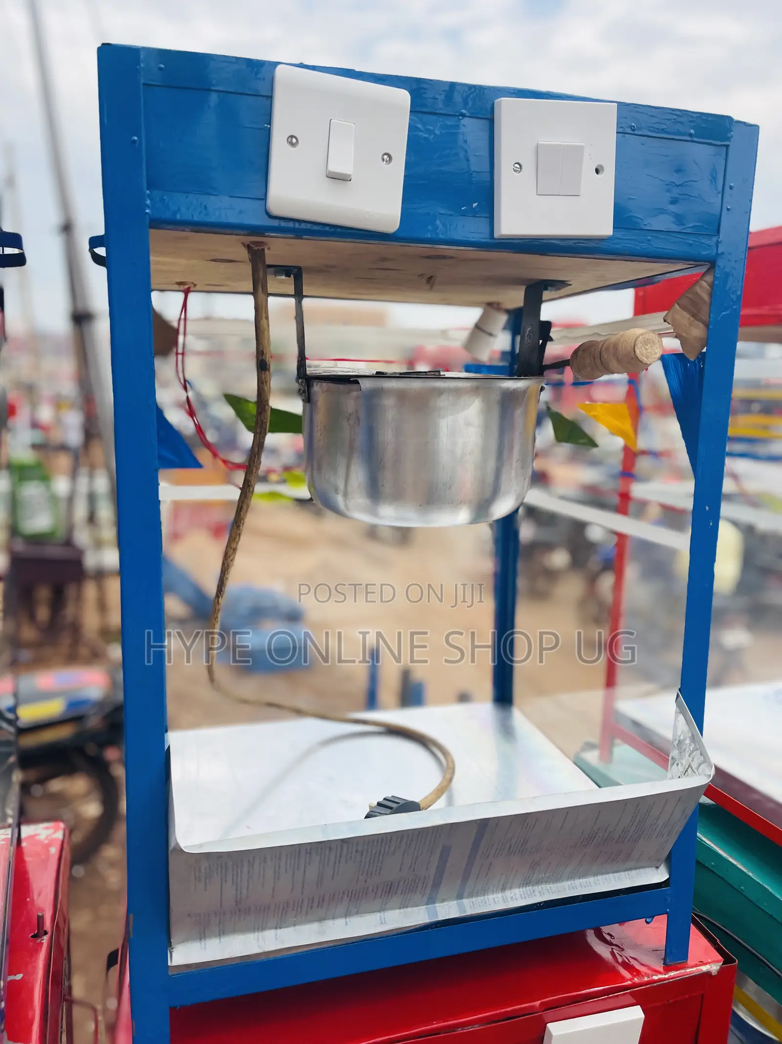 Blue Kings Popcorn Machine