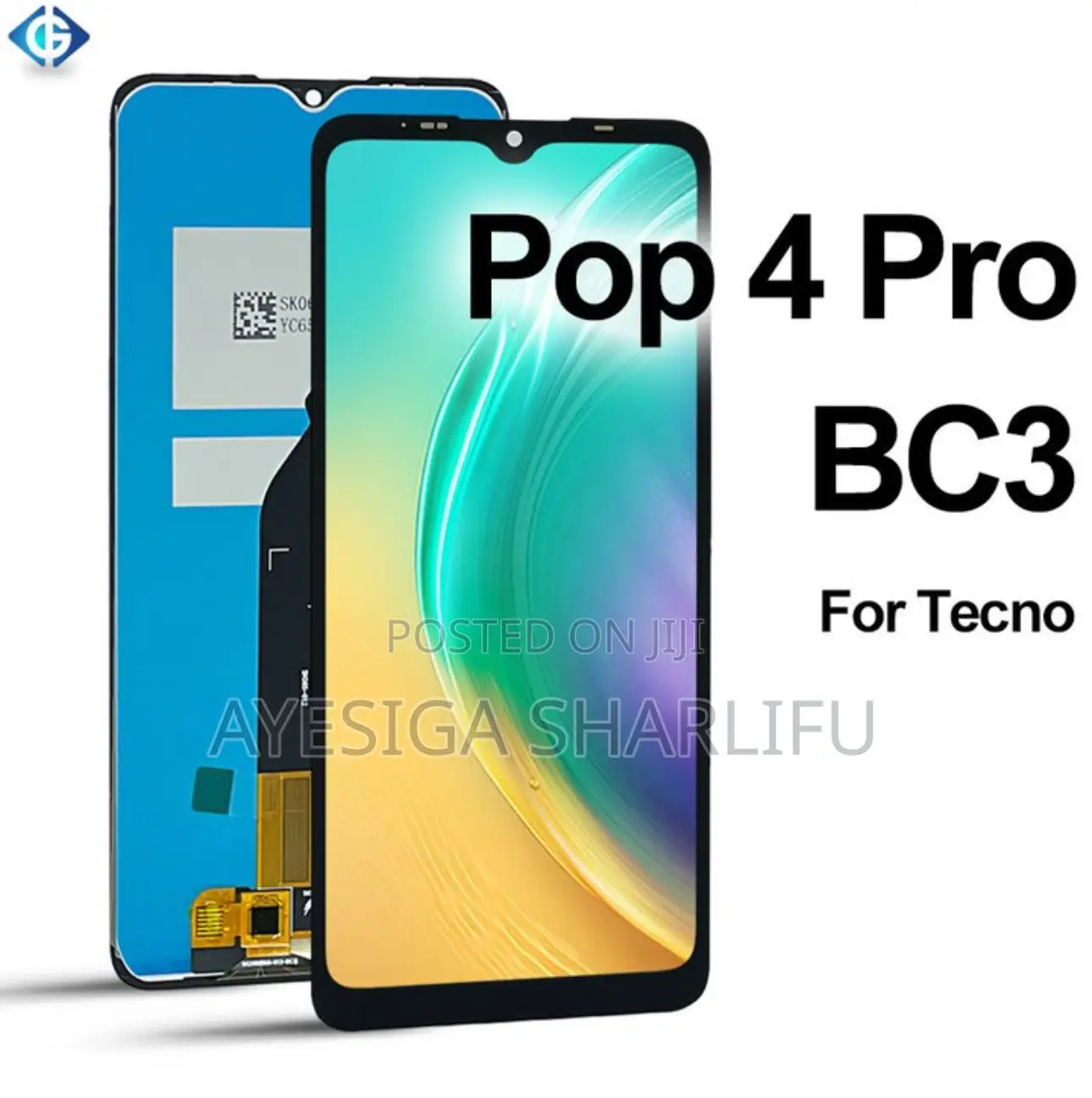 Tecno Pop 4pro Screen