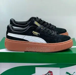 Classic Puma Suede Platform in Stock