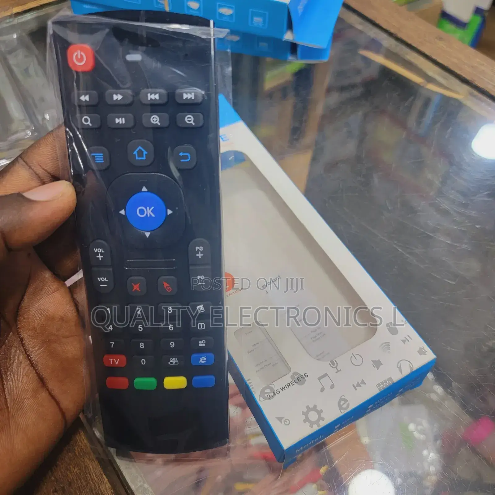 2.4 Wireless Air Mouse, Remote Keyboard for Smart Tv