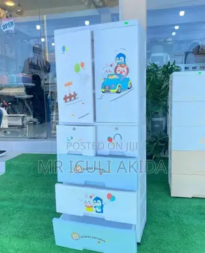 5layer Kids Accessories Plastic Wardrobe Storage Box Drawer