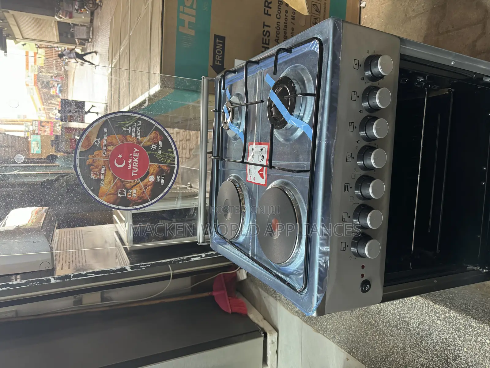 SPJ 2+2 Cooker With Timer, Electric Oven