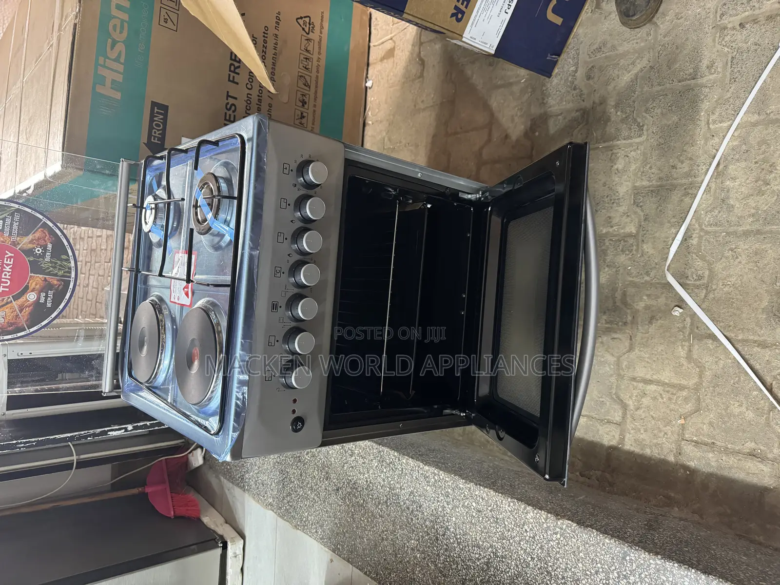 SPJ 2+2 Cooker With Timer, Electric Oven