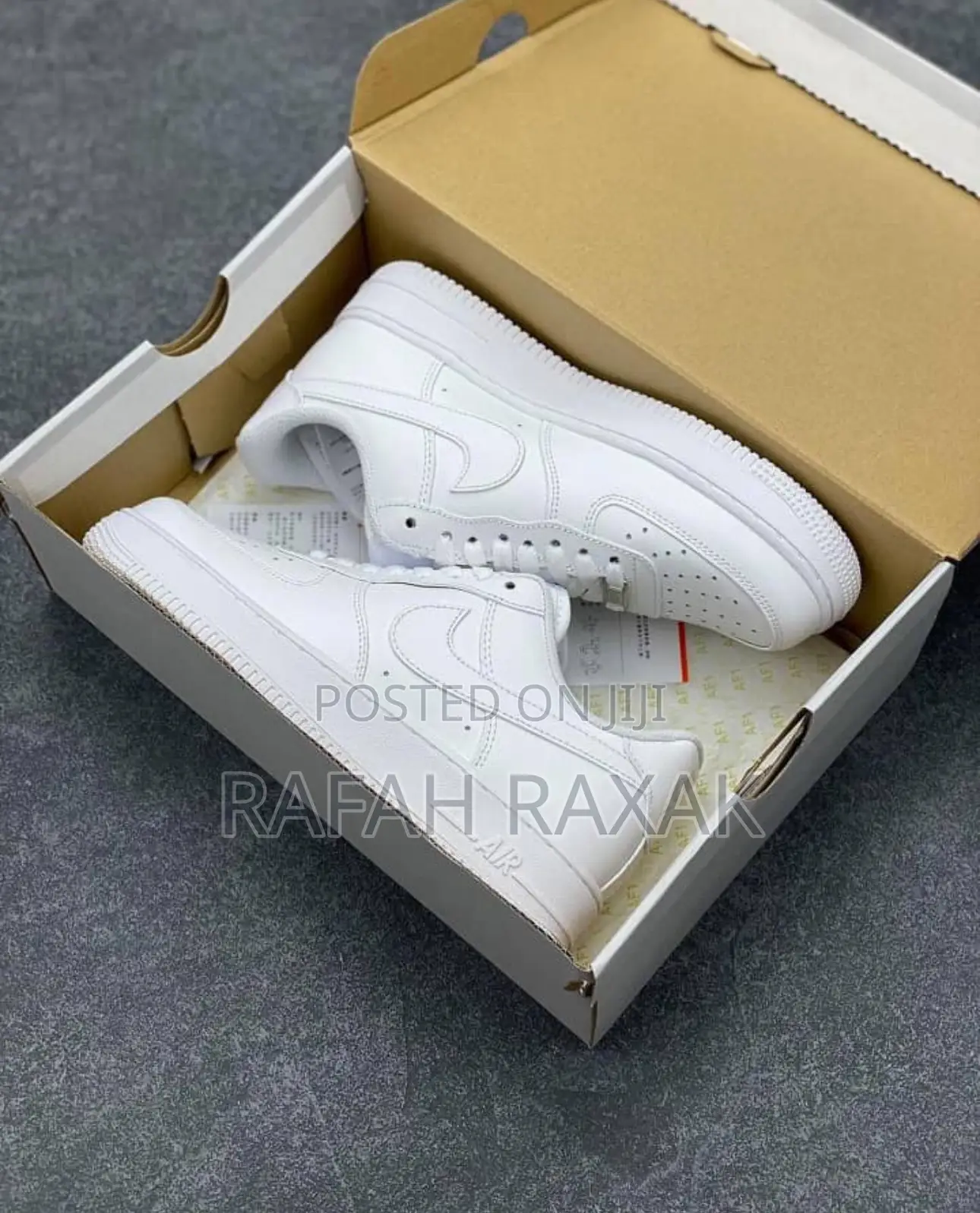 Original Snow White Nike Air Force 1 Low Sneaker