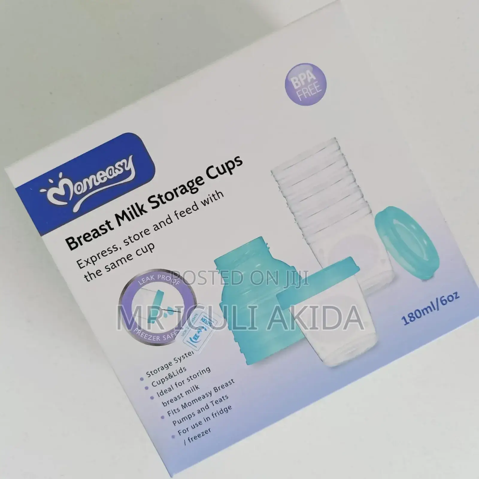 Momeasy Breast Milk Storage Cups 180ml/6oz