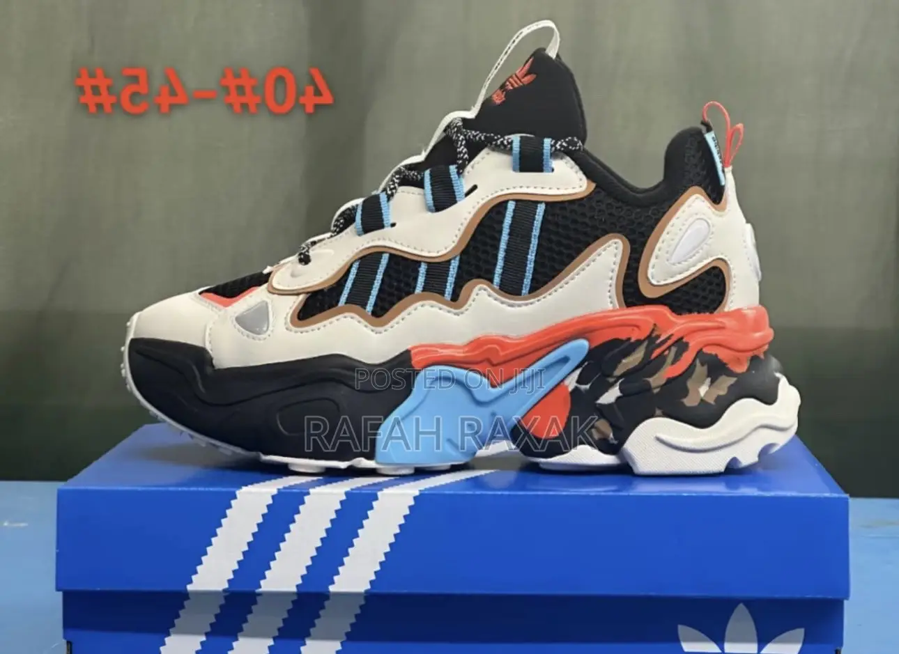 Original Adidas Ozthemis Chunky Multi Colored Sneakers