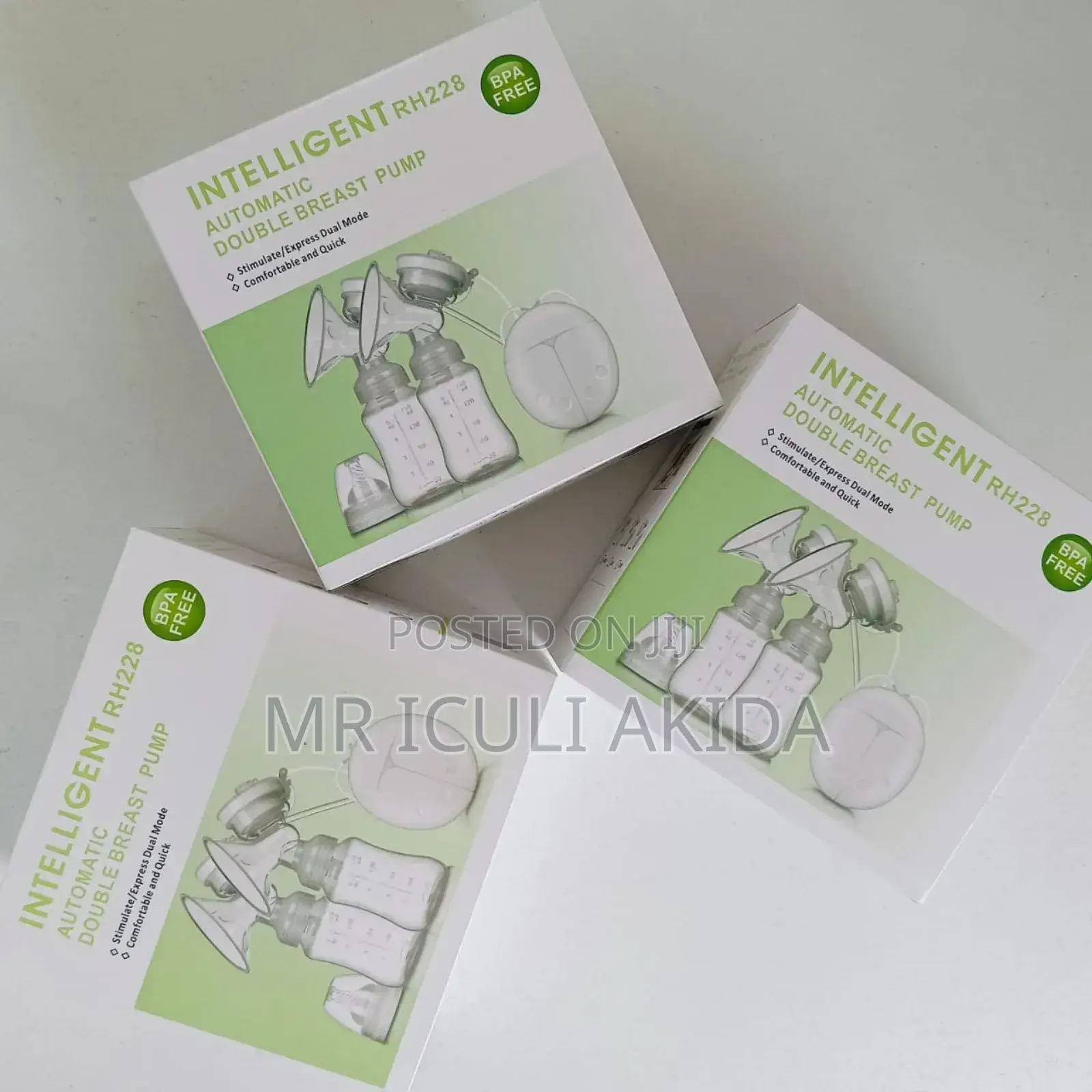 Intelligent Suction Electric Automatic Double Breast Pump