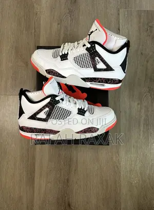 Original Nike Air Jordan 4 Retro Hot Lava Sneaker