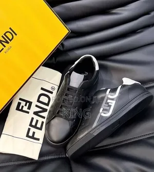 Nurturing Black Fendi Sneakers